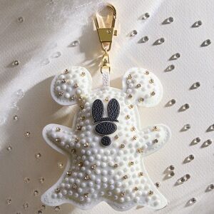 BAUBLEBAR Mickey Mouse Disney Glow-In-The-Dark Ghost Puff Bag Charm